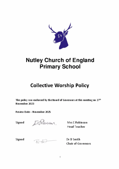 Collective Worship Policy