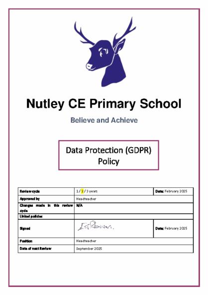 GDPR Policy