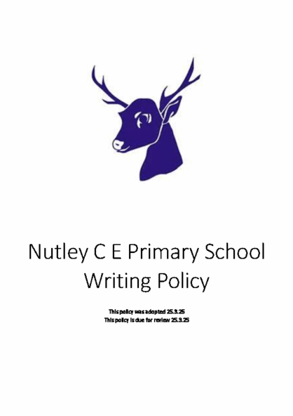 Writing Policy