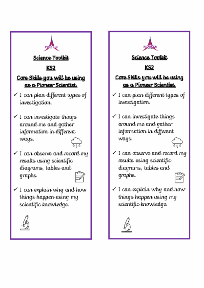 Science Toolkit – KS2
