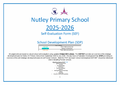 SEF & SDP 2025-26